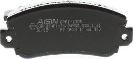 AISIN BPFI-1005 - Kit pastiglie freno, Freno a disco www.autoricambit.com