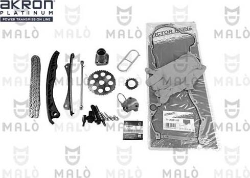 AKRON-MALÒ 909016AK - Kit catena distribuzione www.autoricambit.com