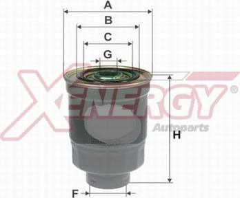 AP XENERGY X159852 - Filtro carburante www.autoricambit.com