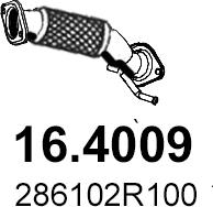 ASSO 16.4009 - Tubo gas scarico www.autoricambit.com
