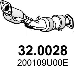ASSO 32.0028 - Catalizzatore www.autoricambit.com
