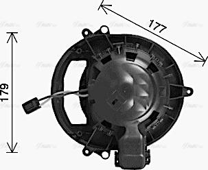 Ava Quality Cooling BW8611 - Ventilatore abitacolo www.autoricambit.com