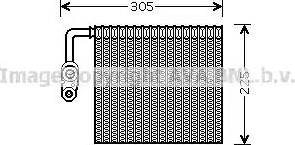 Ava Quality Cooling FDV467 - Evaporatore, Climatizzatore www.autoricambit.com