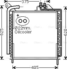 Ava Quality Cooling JD5040 - Condensatore, Climatizzatore www.autoricambit.com