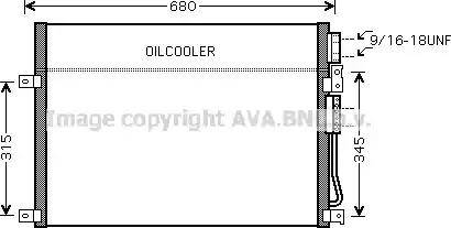 Ava Quality Cooling JE 5045 - Condensatore, Climatizzatore www.autoricambit.com