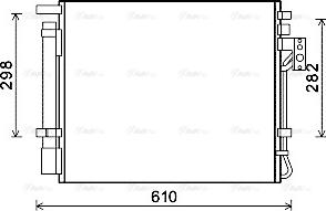 Ava Quality Cooling KAA5149D - Condensatore, Climatizzatore www.autoricambit.com