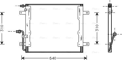 Ava Quality Cooling MS 5262 - Condensatore, Climatizzatore www.autoricambit.com