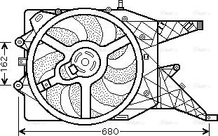 Ava Quality Cooling OL 7513 - Ventola, Raffreddamento motore www.autoricambit.com