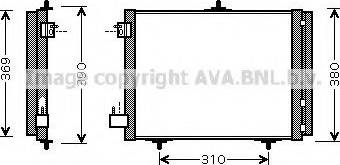 Ava Quality Cooling PEA5295 - Condensatore, Climatizzatore www.autoricambit.com