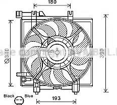 Ava Quality Cooling SU7516 - Ventola, Raffreddamento motore www.autoricambit.com