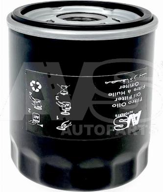 AVS Autoparts ZA457 - Filtro olio www.autoricambit.com