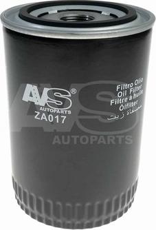 AVS Autoparts ZA017 - Filtro olio www.autoricambit.com