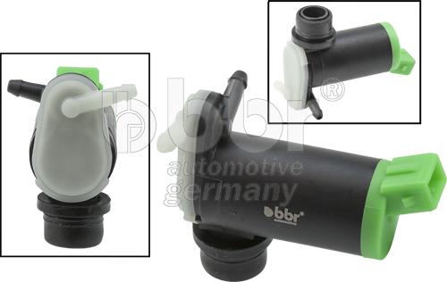 BBR Automotive 001-10-21163 - Pompa acqua lavaggio, Pulizia cristalli www.autoricambit.com