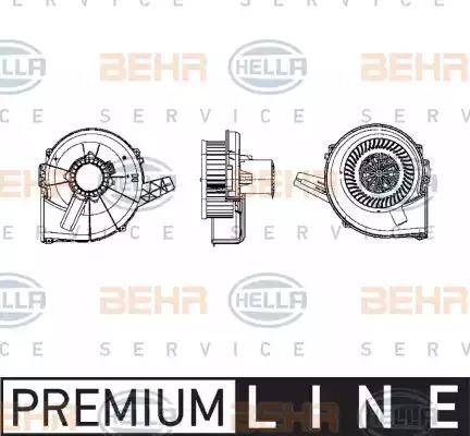 BEHR HELLA Service 8EW 009 157-111 - Ventilatore abitacolo www.autoricambit.com