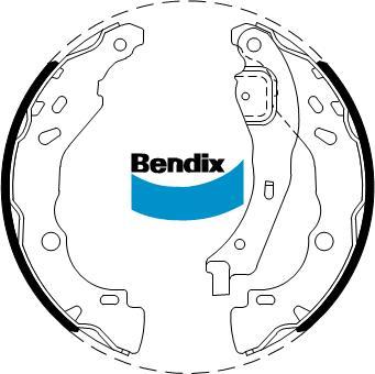 Bendix-AU BS5259 - Kit freno, freni a tamburo www.autoricambit.com
