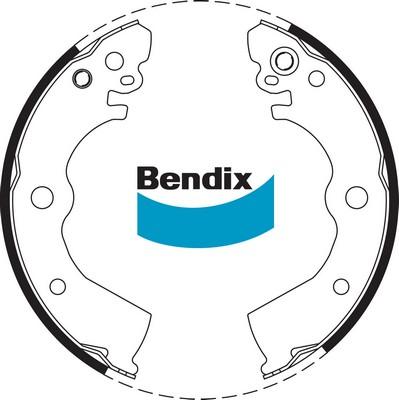 Bendix-AU BS1697 - Kit freno, freni a tamburo www.autoricambit.com