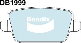 Bendix-AU DB1999 EURO+ - Kit pastiglie freno, Freno a disco www.autoricambit.com
