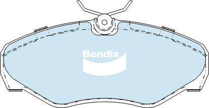 Bendix-AU DB1962 HD - Kit pastiglie freno, Freno a disco www.autoricambit.com