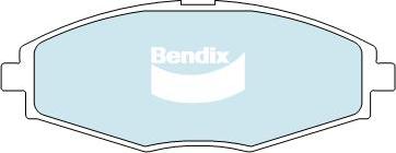 Bendix-AU DB1368 GCT - Kit pastiglie freno, Freno a disco www.autoricambit.com
