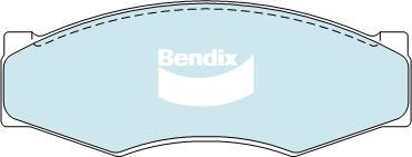 Bendix-AU DB340 -4WD - Kit pastiglie freno, Freno a disco www.autoricambit.com