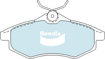 Bendix-AU DB2042 EURO+ - Kit pastiglie freno, Freno a disco www.autoricambit.com