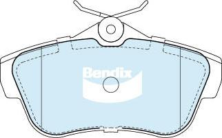 Bendix-AU DB2327 HD - Kit pastiglie freno, Freno a disco www.autoricambit.com