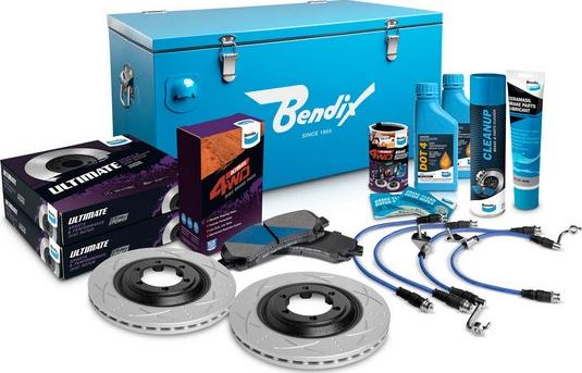 Bendix-AU U4WD-BUK10+2 - Kit freno per elevate prestazioni www.autoricambit.com