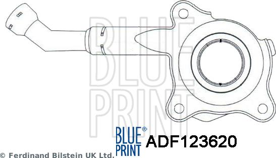 Blue Print ADF123620 - Dispositivo disinnesto centrale, Frizione www.autoricambit.com
