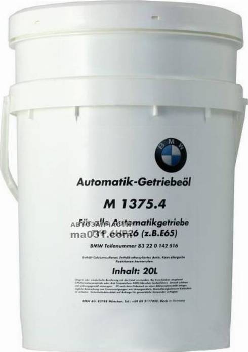 BMW 83 22 0 142 516 - Olio cambio automatico www.autoricambit.com