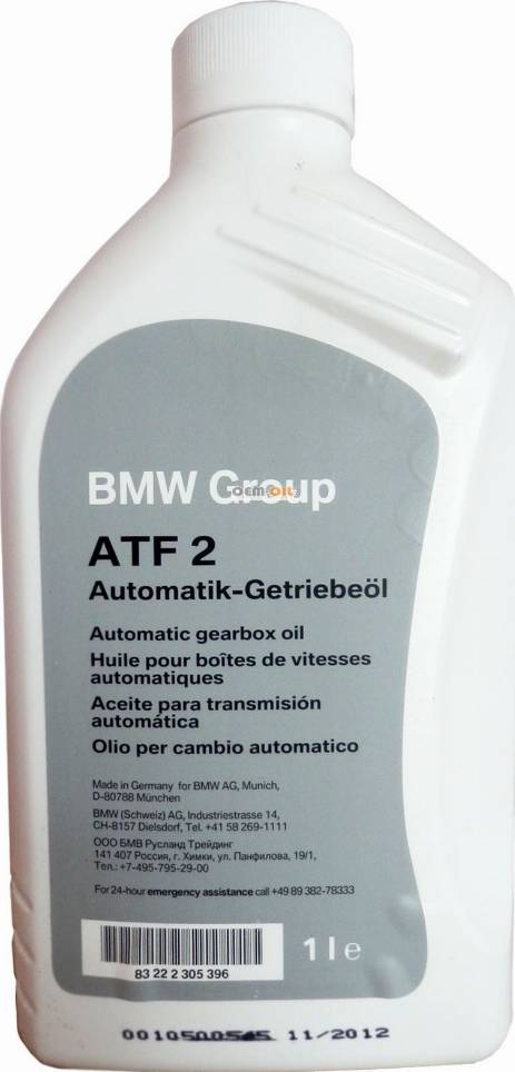 BMW 83 22 2 305 396 - Olio cambio automatico www.autoricambit.com