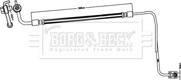 Borg & Beck BBH8497 - Flessibile del freno www.autoricambit.com
