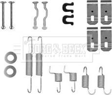 Borg & Beck BBK6335 - Kit accessori, Ganasce freno stazionamento www.autoricambit.com