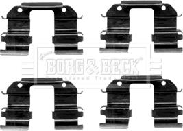 Borg & Beck BBK1233 - Kit accessori, Pastiglia freno www.autoricambit.com