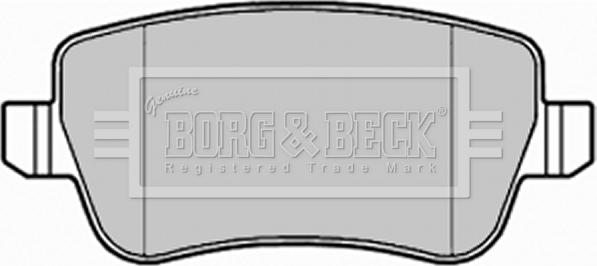 Borg & Beck BBP1992 - Kit pastiglie freno, Freno a disco www.autoricambit.com