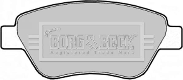 Borg & Beck BBP1997 - Kit pastiglie freno, Freno a disco www.autoricambit.com