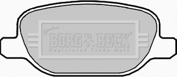 Borg & Beck BBP1978 - Kit pastiglie freno, Freno a disco www.autoricambit.com