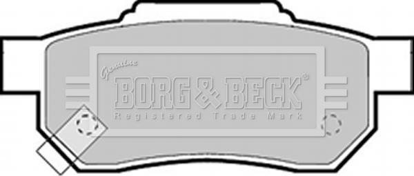 Borg & Beck BBP1453 - Kit pastiglie freno, Freno a disco www.autoricambit.com