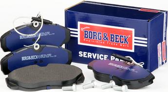 Borg & Beck BBP1561 - Kit pastiglie freno, Freno a disco www.autoricambit.com