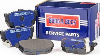 Borg & Beck BBP1527 - Kit pastiglie freno, Freno a disco www.autoricambit.com