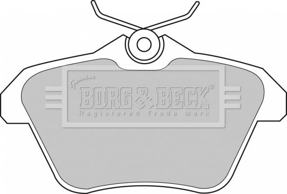 Borg & Beck BBP1699 - Kit pastiglie freno, Freno a disco www.autoricambit.com