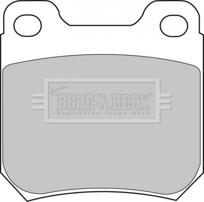 Borg & Beck BBP1605 - Kit pastiglie freno, Freno a disco www.autoricambit.com