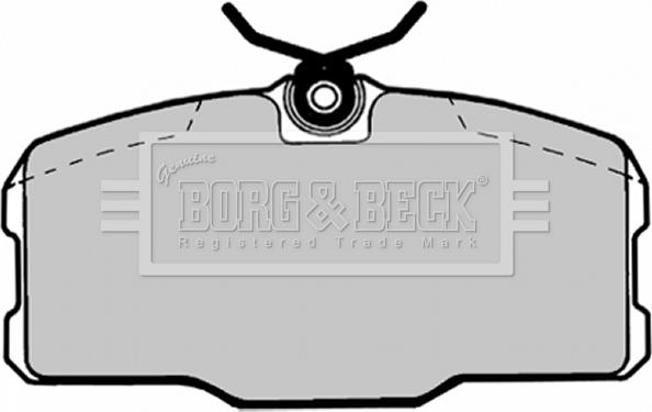 Borg & Beck BBP1145 - Kit pastiglie freno, Freno a disco www.autoricambit.com