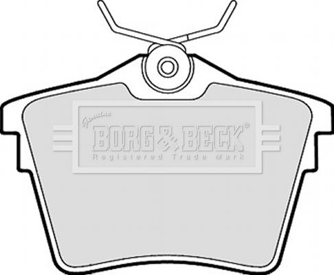 Borg & Beck BBP1899 - Kit pastiglie freno, Freno a disco www.autoricambit.com