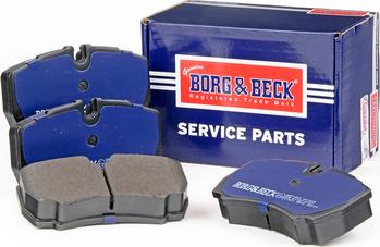 Borg & Beck BBP1863 - Kit pastiglie freno, Freno a disco www.autoricambit.com