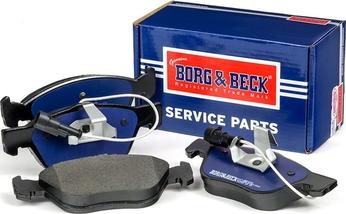 Borg & Beck BBP1396 - Kit pastiglie freno, Freno a disco www.autoricambit.com