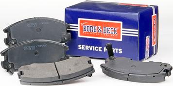 Borg & Beck BBP1375 - Kit pastiglie freno, Freno a disco www.autoricambit.com