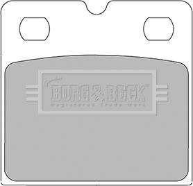 Borg & Beck BBP2430 - Kit pastiglie freno, Freno di stazionamento a disco www.autoricambit.com