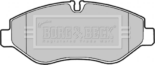 Borg & Beck BBP2021 - Kit pastiglie freno, Freno a disco www.autoricambit.com