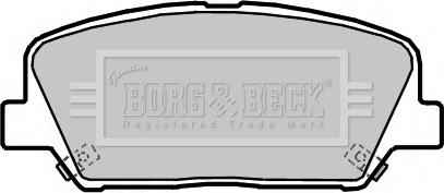 Borg & Beck BBP2364 - Kit pastiglie freno, Freno a disco www.autoricambit.com