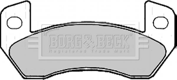 Borg & Beck BBP2205 - Kit pastiglie freno, Freno a disco www.autoricambit.com